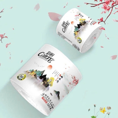 Giấy vệ sinh cuộn Caitong - Dòng phong cảnh sơn thủy