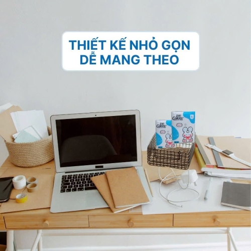 Khăn giấy Caitong bỏ túi Gấu Thỏ Baby